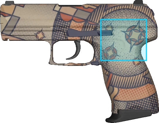 Pattern preview for P2000 | P2000 SPACE RACE