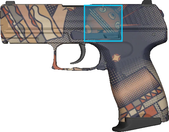 Pattern preview for P2000 | P2000 SPACE RACE