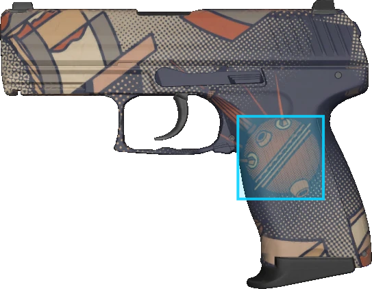 Pattern preview for P2000 | P2000 SPACE RACE