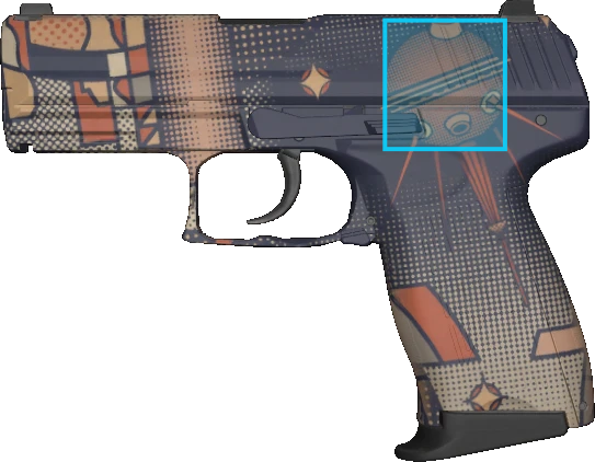 Pattern preview for P2000 | P2000 SPACE RACE