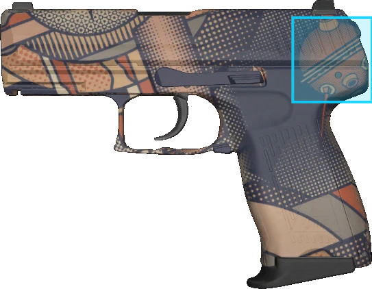 Pattern preview for P2000 | P2000 SPACE RACE