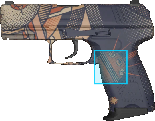Pattern preview for P2000 | P2000 SPACE RACE