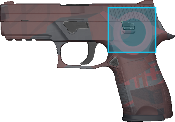 Pattern preview for P250 | P250 CONSTRUCTIVIST