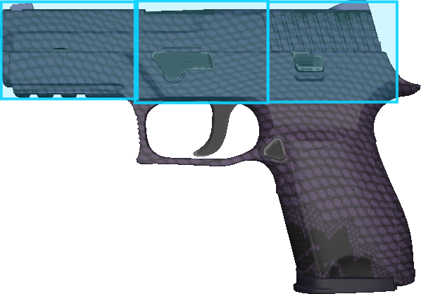Pattern preview for P250 | P250 PLUM NETTING