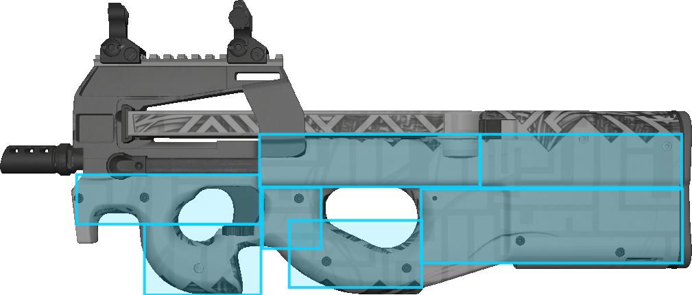 Pattern preview for P90 | P90 AEOLIAN LIGHT