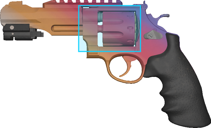 Pattern preview for R8 REVOLVER | R8 REVOLVER FADE