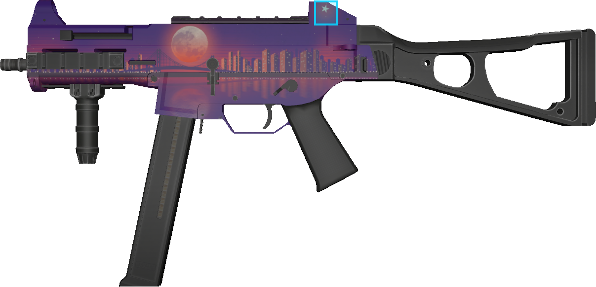 Pattern preview for UMP-45 | UMP-45 MOONRISE