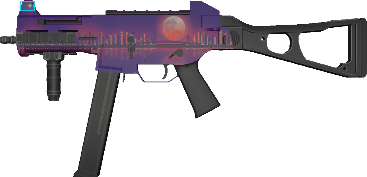 Pattern preview for UMP-45 | UMP-45 MOONRISE