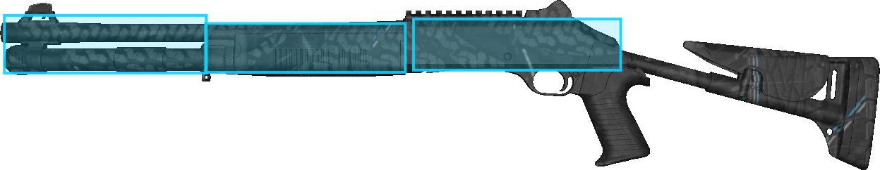 Pattern preview for XM1014 | XM1014 BLUE TIRE