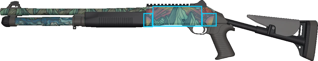 Pattern preview for XM1014 | XM1014 SOLITUDE