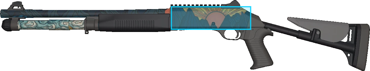 Pattern preview for XM1014 | XM1014 SOLITUDE