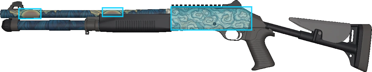 Pattern preview for XM1014 | XM1014 SOLITUDE