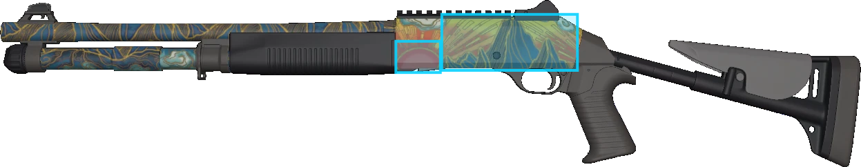 Pattern preview for XM1014 | XM1014 SOLITUDE