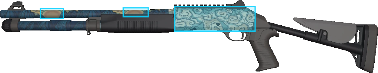 Pattern preview for XM1014 | XM1014 SOLITUDE
