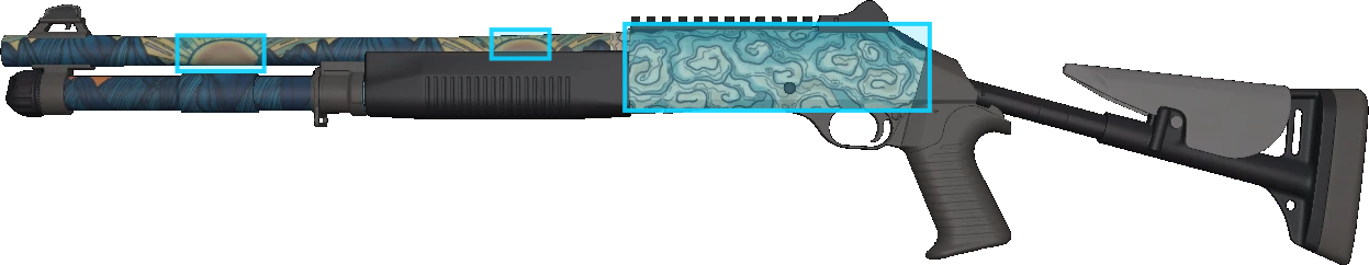 Pattern preview for XM1014 | XM1014 SOLITUDE