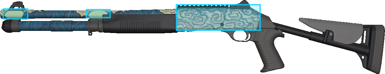 Pattern preview for XM1014 | XM1014 SOLITUDE