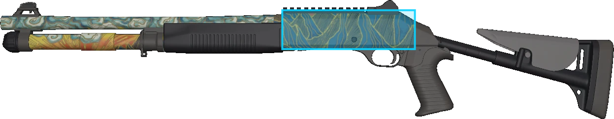 Pattern preview for XM1014 | XM1014 SOLITUDE