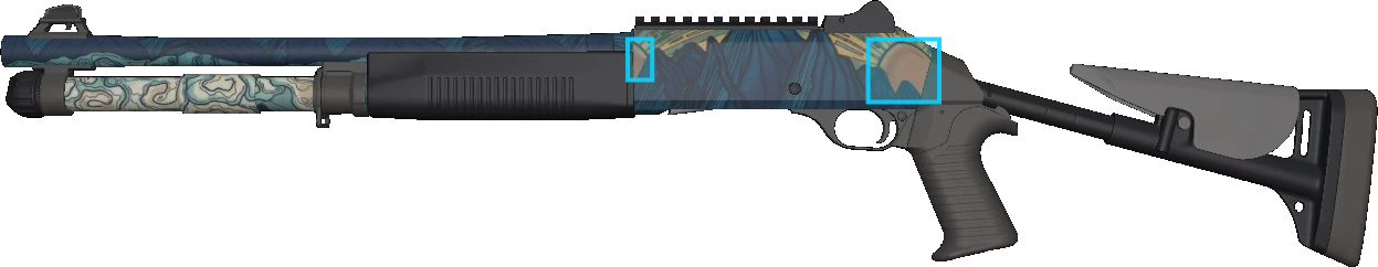 Pattern preview for XM1014 | XM1014 SOLITUDE
