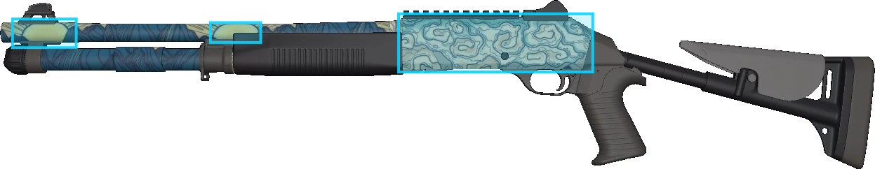 Pattern preview for XM1014 | XM1014 SOLITUDE