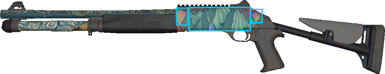 Pattern preview for XM1014 | XM1014 SOLITUDE
