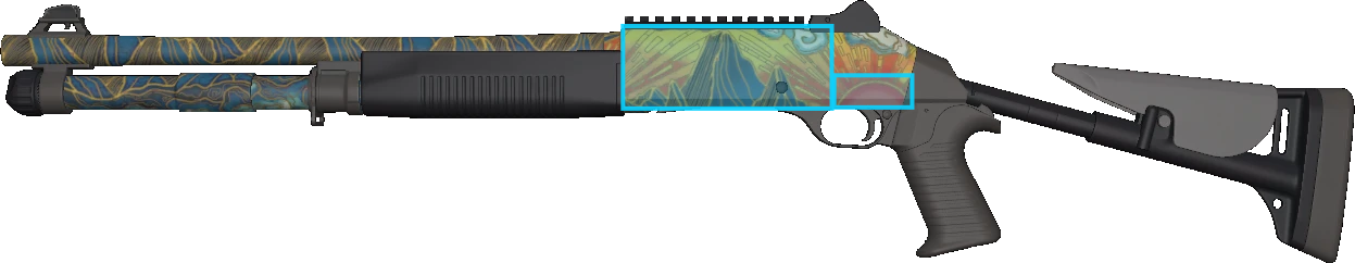 Pattern preview for XM1014 | XM1014 SOLITUDE