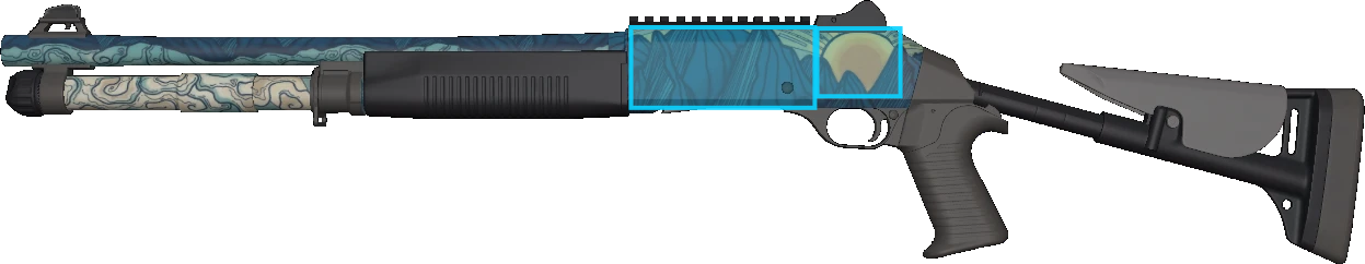 Pattern preview for XM1014 | XM1014 SOLITUDE