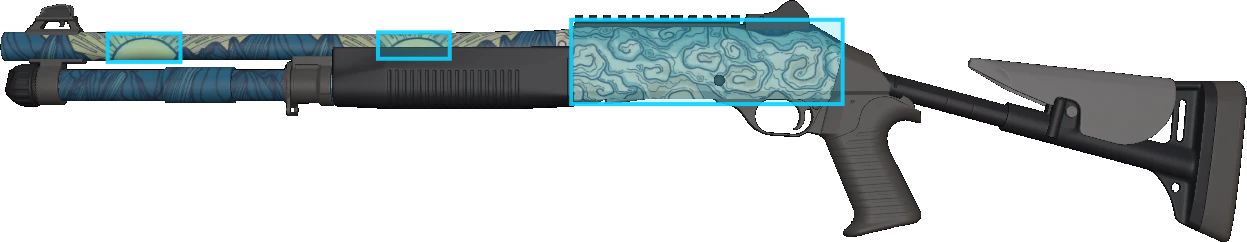 Pattern preview for XM1014 | XM1014 SOLITUDE