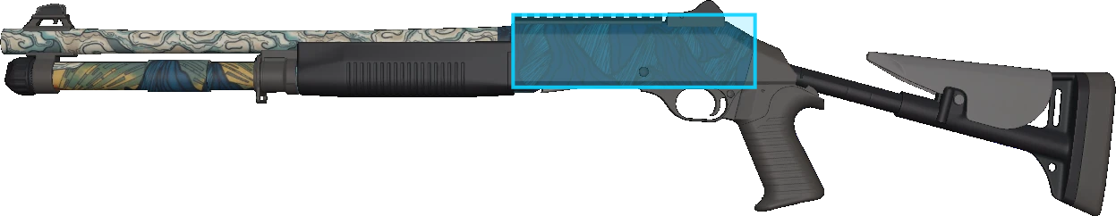 Pattern preview for XM1014 | XM1014 SOLITUDE