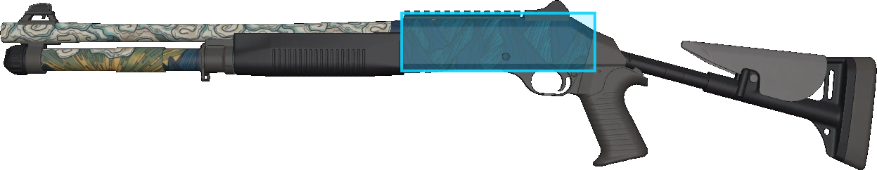Pattern preview for XM1014 | XM1014 SOLITUDE