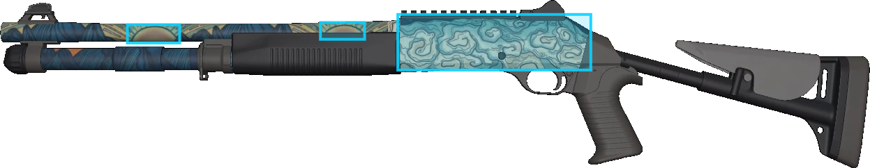 Pattern preview for XM1014 | XM1014 SOLITUDE