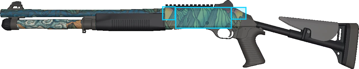 Pattern preview for XM1014 | XM1014 SOLITUDE