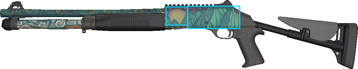 Pattern preview for XM1014 | XM1014 SOLITUDE