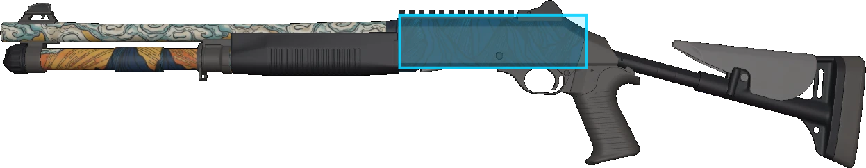 Pattern preview for XM1014 | XM1014 SOLITUDE