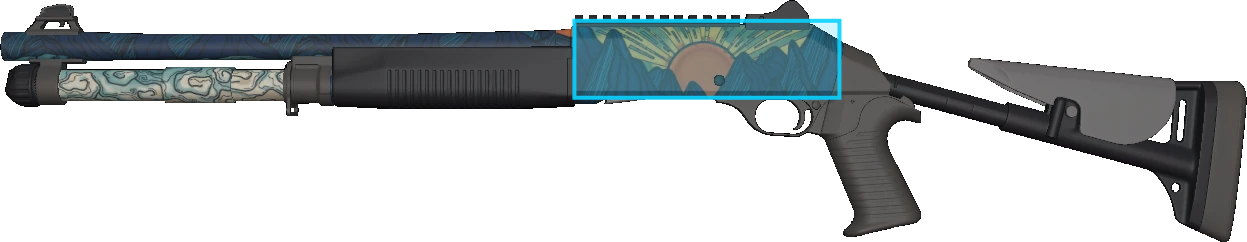 Pattern preview for XM1014 | XM1014 SOLITUDE