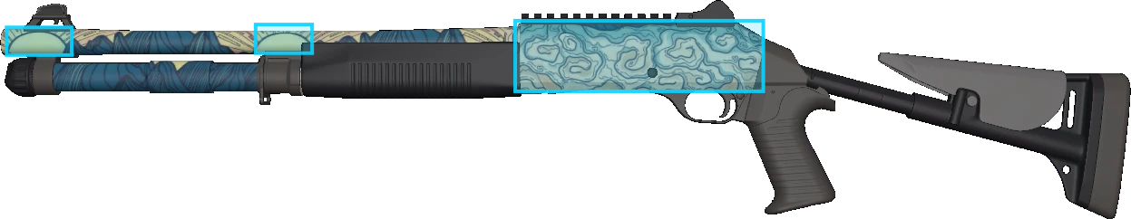 Pattern preview for XM1014 | XM1014 SOLITUDE