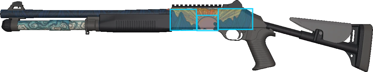 Pattern preview for XM1014 | XM1014 SOLITUDE