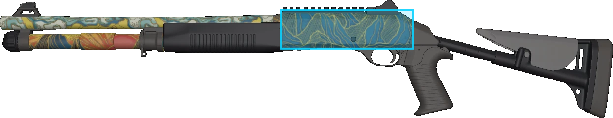 Pattern preview for XM1014 | XM1014 SOLITUDE