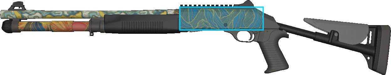 Pattern preview for XM1014 | XM1014 SOLITUDE