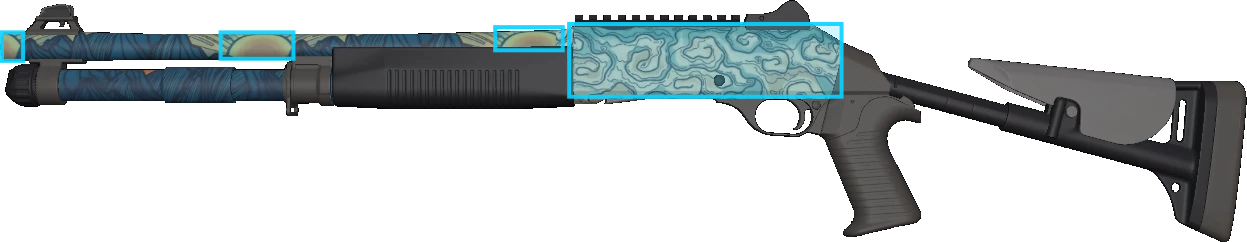 Pattern preview for XM1014 | XM1014 SOLITUDE