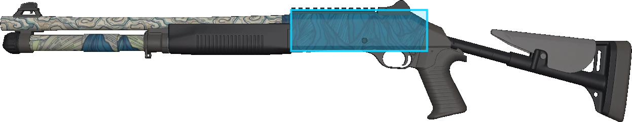 Pattern preview for XM1014 | XM1014 SOLITUDE