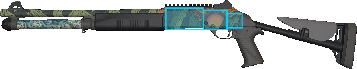 Pattern preview for XM1014 | XM1014 SOLITUDE