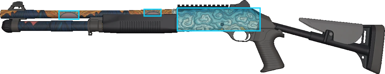 Pattern preview for XM1014 | XM1014 SOLITUDE