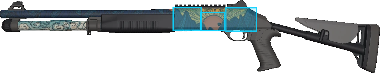 Pattern preview for XM1014 | XM1014 SOLITUDE