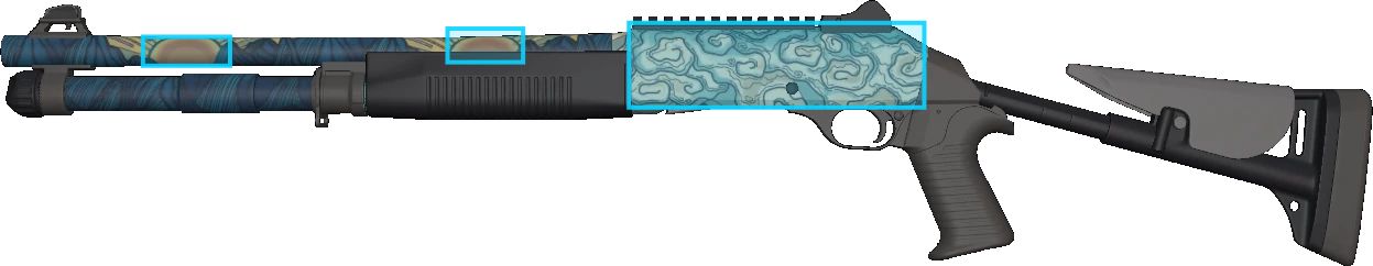 Pattern preview for XM1014 | XM1014 SOLITUDE