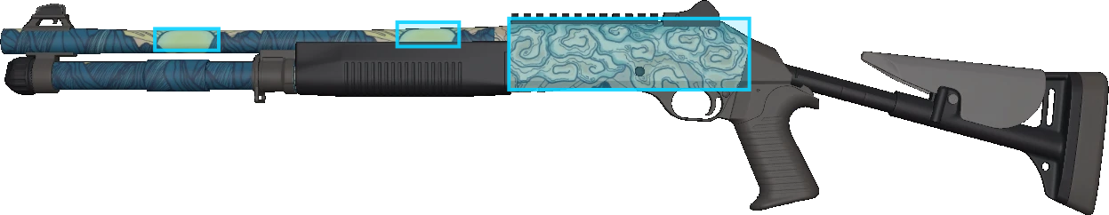 Pattern preview for XM1014 | XM1014 SOLITUDE