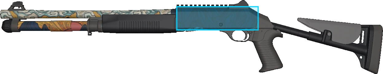 Pattern preview for XM1014 | XM1014 SOLITUDE