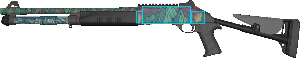 Pattern preview for XM1014 | XM1014 SOLITUDE