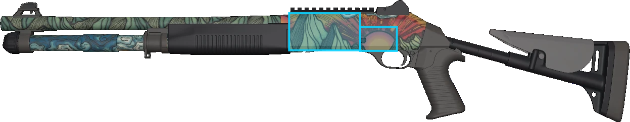 Pattern preview for XM1014 | XM1014 SOLITUDE
