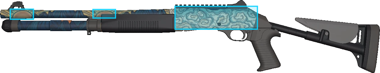 Pattern preview for XM1014 | XM1014 SOLITUDE