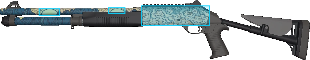 Pattern preview for XM1014 | XM1014 SOLITUDE